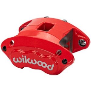 Wilwood WBK120-11875-RD - Metric Rear Caliper 2-1.12 Piston for ,810" Thick Rotor - Red