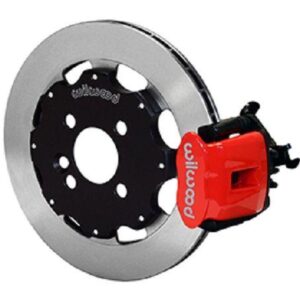 Wilwood WBK140-10885-R - 2002-10 Mini Cooper Rear Kit-Red