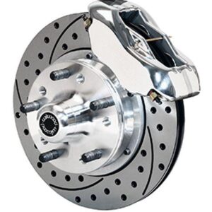 Wilwood WBK140-11013-DP - 1937-47 Ford Pickup Front Drilled Kit-Polished