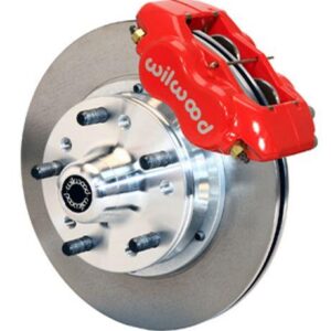 Wilwood WBK140-11017-R - 74-78 Mustang Front Kit-Red