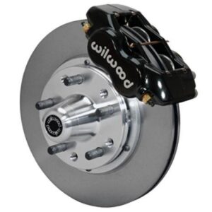 Wilwood WBK140-11018 - 84-93 Mustang Front Kit-Blk