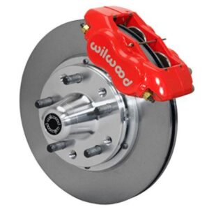 Wilwood WBK140-11022-R - Mopar A Body Front Kit-Red