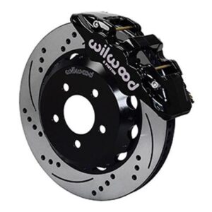 Wilwood WBK140-11269-D - 10-15 Camaro Front Kit Drilled-Blk
