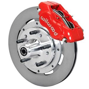 Wilwood WBK140-11275-R - 82-92 Camaro Front Kit-Red