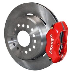 Wilwood WBK140-11348-R - 1956 Vette 55-57 Chevy 2.34" Offset Rear Kit-Red