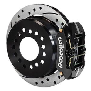 Wilwood WBK140-11395-D - Dana 60 2.36 Offset Rear Drilled Kit-Blk