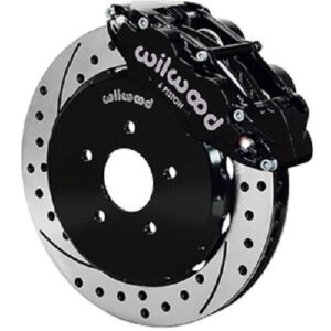 Wilwood WBK140-11584-D - 2009-13 Nissan 370Z Front Kit-Blk
