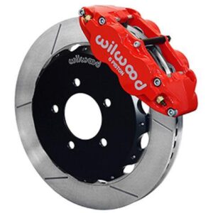 Wilwood WBK140-11978-R - 2006-2011 Honda Civic Front Kit-Red