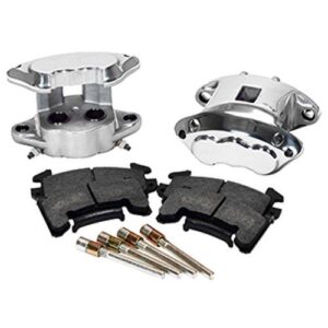 Wilwood WBK140-12102-P - Metric Rear Calipers & Bp-10 Pads-Polished