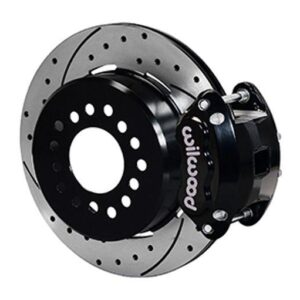 Wilwood WBK140-12210 -D - 9" Ford 2.66" Offset Rear Kit Drilled-Blk
