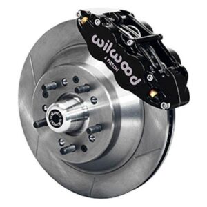 Wilwood WBK140-12275 - 74-78 Mustang Front Kit-Blk