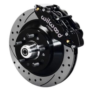 Wilwood WBK140-12278-D - 70-78 Camaro Front Kit Drilled-Blk