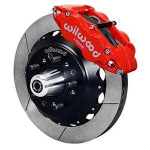 Wilwood WBK140-12298-R - 79-88 Gm G-Body Front Kit-Red