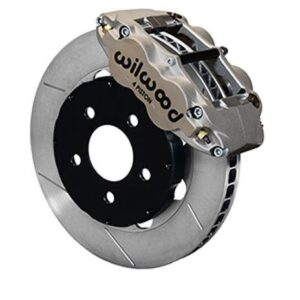 Wilwood WBK140-12508 - 05-14 Mustang Front Vented Kit-Nickel Plate