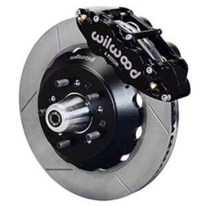 Wilwood WBK140-12638 - 65-69 Mustang Front Kit-Blk