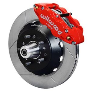 Wilwood WBK140-12638-R - 65-69 Mustang Front Kit-Red