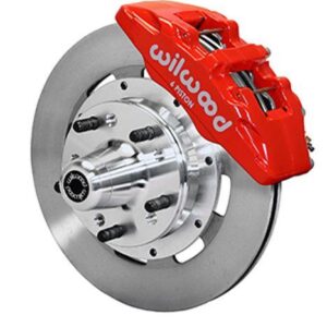 Wilwood WBK140-12837-R - 79-88 Gm G-Body Front Kit-Red