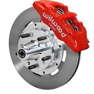 Wilwood WBK140-12945-R - 70-73 Mustang Front Kit-Red