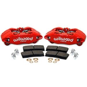 Wilwood WBK140-13029-R - 1990-2015 Honda Civic Front Caliper Kit-Red
