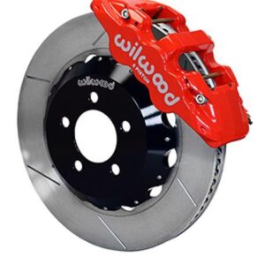 Wilwood WBK140-14067-R - 2012-15 Dodge Challanger Front Kit-Red