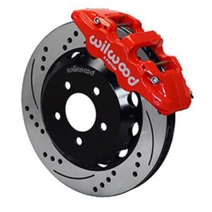 Wilwood WBK140-14289-DR - 016 Camaro Front Kit Drilled-Red