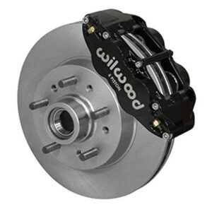 Wilwood WBK140-14526 - 63 Only Chevy C10 Front Kit For Stock Spindle-Blk
