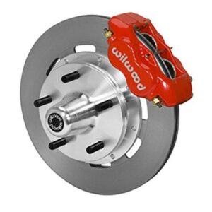 Wilwood WBK140-14530-R - 74-78 Mustang Front Kit-Red