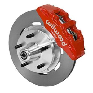 Wilwood WBK140-14531-R - 74-78 Mustang Front Kit-Red