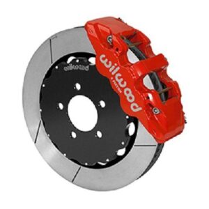 Wilwood WBK140-14682-R - 2003-2011 Ford Crown Vic Front Kit-Red