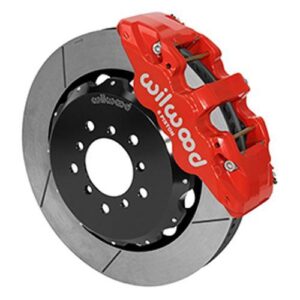 Wilwood WBK140-14751-R - 2001-2006 Bmw E46 & M3 Front Kit-Red