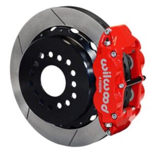 Wilwood WBK140-14878-R - Dana 60 2.36 Offset Rear Kit-Red