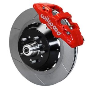 Wilwood WBK140-15053-R - 67-69 Camaro 64-72 Nova & Chevelle Front Kit-Red