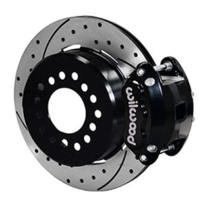 Wilwood WBK140-15641-D - GM 12-Bolt Rear Drilled Kit-Blk