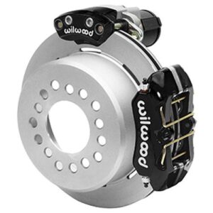 Wilwood WBK140-16149 - 9" Ford 2.50 Offset Electronic Parking Brake Low Profile Rear Kit-Blk