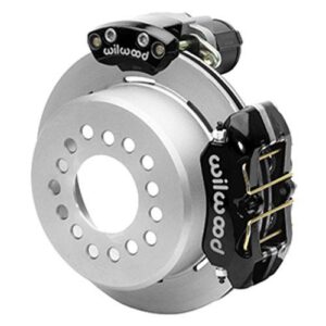 Wilwood WBK140-16163 - GM 12 Bolt 2.75 Offset Electronic Parking Brake Low Profile Rear Kit-Blk