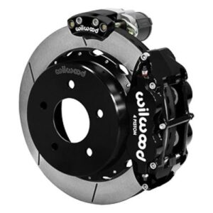 Wilwood WBK140-18044 - GM Truck 3.25 Offset Electronic Parking Brake 12.88" Rotors Rear Kit-Blk
