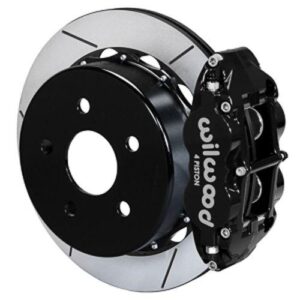 Wilwood WBK140-18075 - Jeep JL-Series 2018-Up 13.50" Rotors Rear Kit-Blk