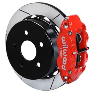 Wilwood WBK140-18075-R - Jeep JL-Series 2018-Up 13.50" Rotors Rear Kit-Red