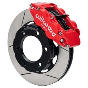 Wilwood WBK140-18154-R - 71-91 Blazer & Jimmy 4x4 12.19" Rotors Front Kit-Red