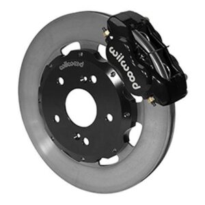 Wilwood WBK140-7014 - 2004-2005 Honda Civic Si Front Kit-Blk