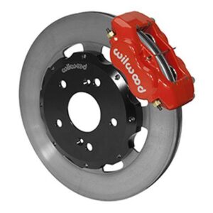 Wilwood WBK140-7014-R - 2004-2005 Honda Civic Si Front Kit-Red