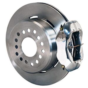 Wilwood WBK140-7140-P - 9" Ford 2.50" Offset Rear Kit-Polished