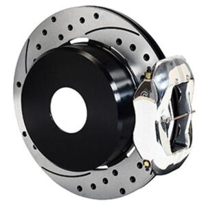 Wilwood WBK140-7150-DP - 9" Ford 2.50" Offset Rear Kit Drilled-Polished