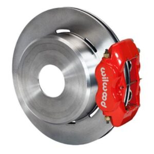 Wilwood WBK140-7150-R - 9" Ford 2.50" Offset Rear Kit-Red