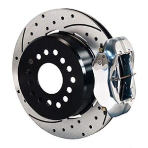 Wilwood WBK140-7582-DP - 9" Ford 2.36" Offset Rear Kit Drilled-Polished