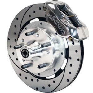 Wilwood WBK140-7675-DP - 67-69 Camaro 64-72 Nova & Chevelle Front Kit Drilled-Polished
