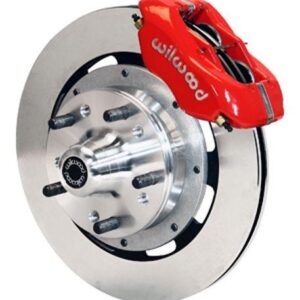 Wilwood WBK140-7675-R - 67-69 Camaro 64-72 Nova & Chevelle Front Kit-Red