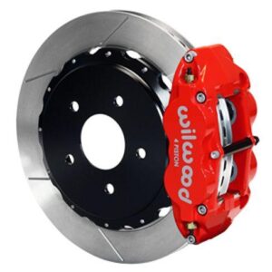 Wilwood WBK140-8032-R - 97-13 Vette Rear Kit-Red