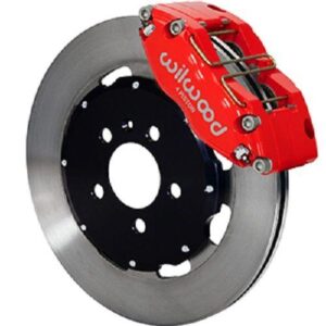 Wilwood WBK140-8276-R - 99-03 Vw Jetta & Golf Front Kit-Red