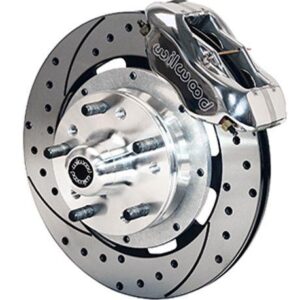 Wilwood WBK140-8583-DP - 1937-47 Ford Pickup Front Drilled Kit-Polished